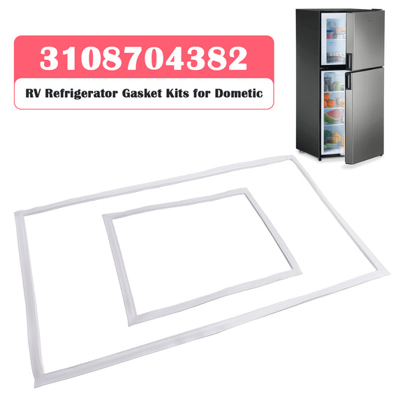 Dometic RM2852 RM3862 RM2862 RM4872 RV Refrigerator Gasket Kits 3108704382
