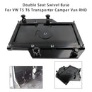 Right Hand Drive VW T5 T6 Transporter Camper Van RHD Double Seat Swivel Base-8