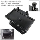 Right Hand Drive VW T5 T6 Transporter Camper Van RHD Double Seat Swivel Base-10