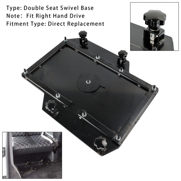 Right Hand Drive VW T5 T6 Transporter Camper Van RHD Double Seat Swivel Base