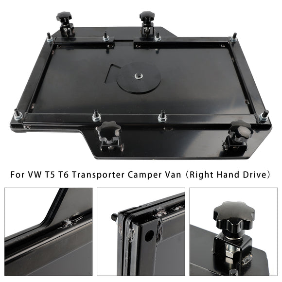 Right Hand Drive VW T5 T6 Transporter Camper Van RHD Double Seat Swivel Base