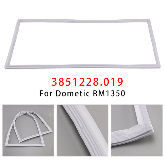 Dometic RM1350 1PC RV Refrigerator Door Gasket 3851228019 Lower Door For