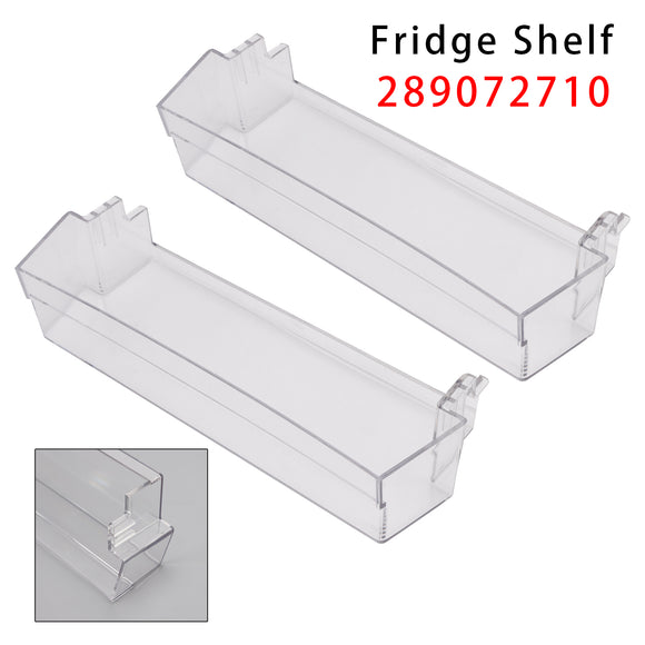 1 OR 2PCS Fridge Shelf Grey Clear Middle Or Top Door Bin 306mm For Dometic Caravan