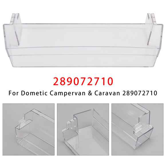 Caravan Fridge Shelf Grey Clear Middle or top Door Bin 306 mm 289072710