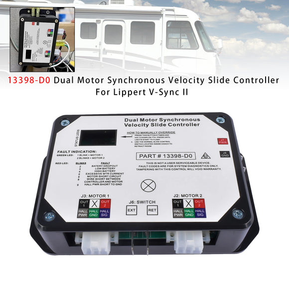 Lippert V-Sync II 13398-D0 Dual Motor Synchronous Velocity Slide Controller