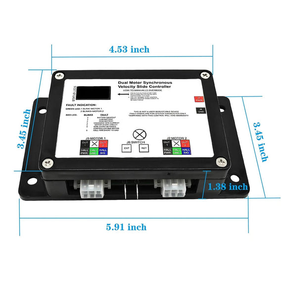 Lippert V-Sync II 13398-D0 Dual Motor Synchronous Velocity Slide Controller