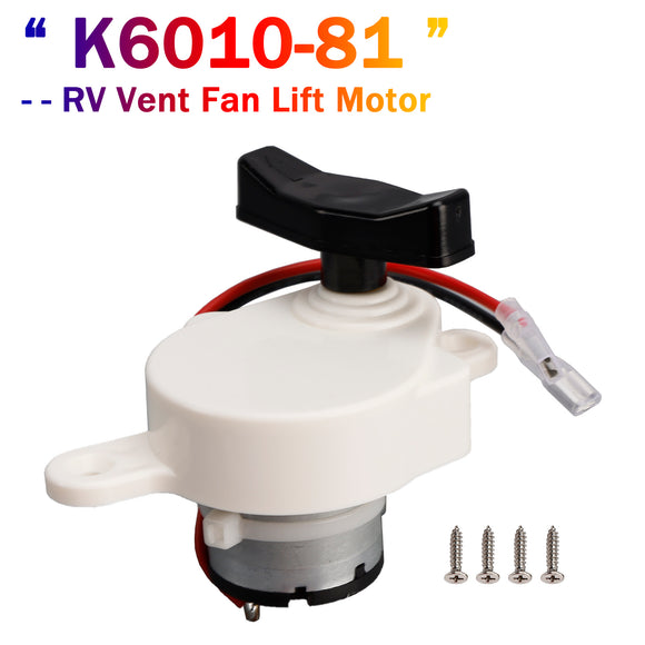 Dometic Fan-Tastic Vent B Series RV Vent Fan Lift Motor K6010-81