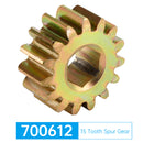 Lippert RV Slide Out Systems 700612 Replace 15 Tooth Spur Gear 10 DP/20 PA-16