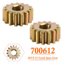 2PCS 700612 15 Tooth Spur Gear 10 DP/20 PA for Lippert RV Slide Out Systems-4