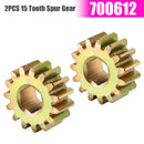2PCS 700612 15 Tooth Spur Gear 10 DP/20 PA for Lippert RV Slide Out Systems-12