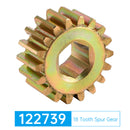 Lippert RV Slide Out 122739 Replacement 18 Tooth Spur Gear 12 DP/14.5 PA-15