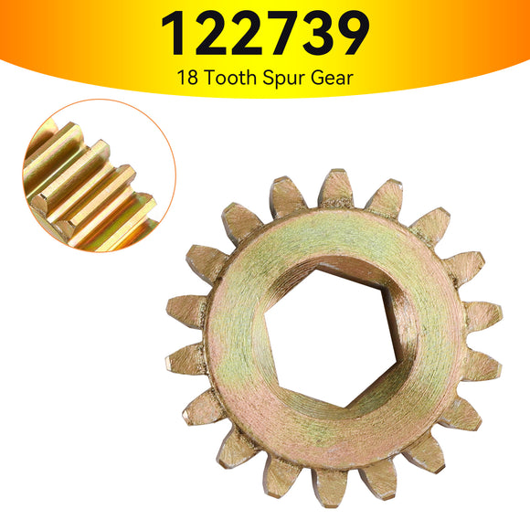 Lippert RV Slide Out 122739 Replacement 18 Tooth Spur Gear 12 DP/14.5 PA
