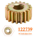 Lippert RV Slide Out 122739 Replacement 18 Tooth Spur Gear 12 DP/14.5 PA-17