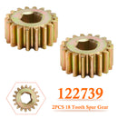 2PCS 122739 18 Tooth Spur Gear 12 DP/14.5 PA for Lippert RV Slide Out-16