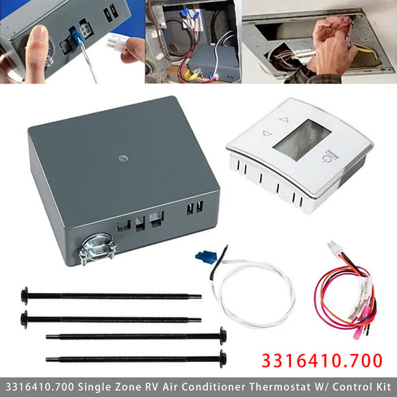 3316410.700 Single Zone RV Air Conditioner Thermostat W/ Control Kit