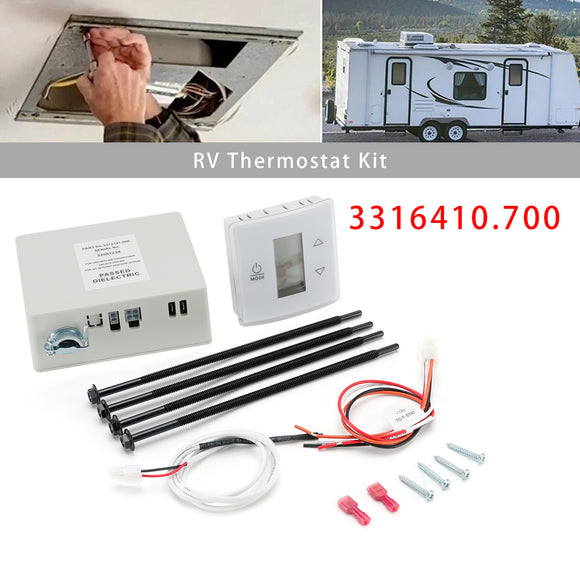 3316410.700 Single Zone RV Air Conditioner Thermostat W/ Control Kit
