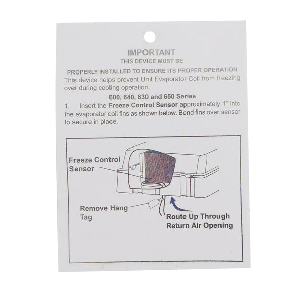 3316410.700 Single Zone RV Air Conditioner Thermostat W/ Control Kit