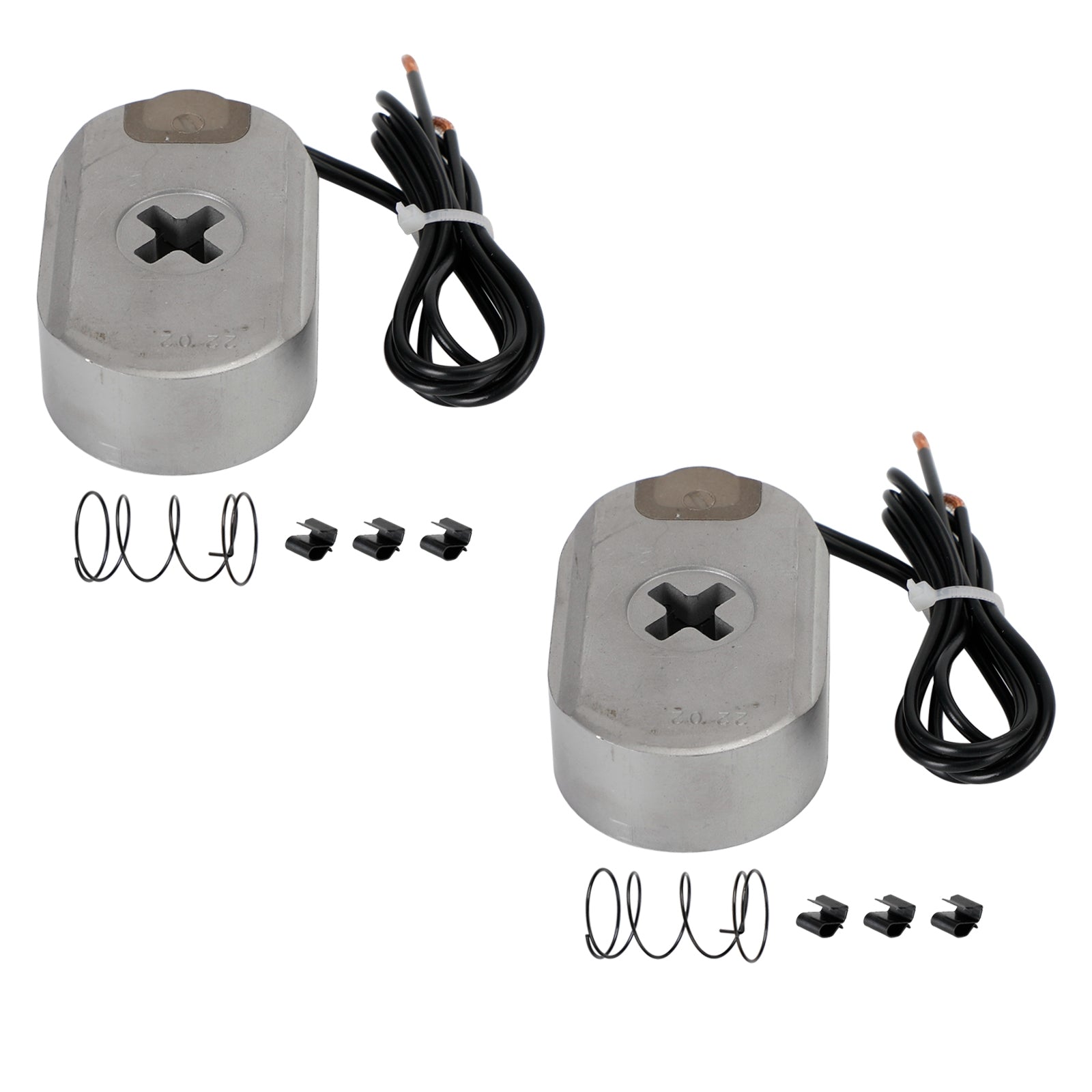 2Pcs/4Pcs 12" Electric Trailer Axle Brake Magnet Replacement Kit Fit 5200~7000lbs Axles