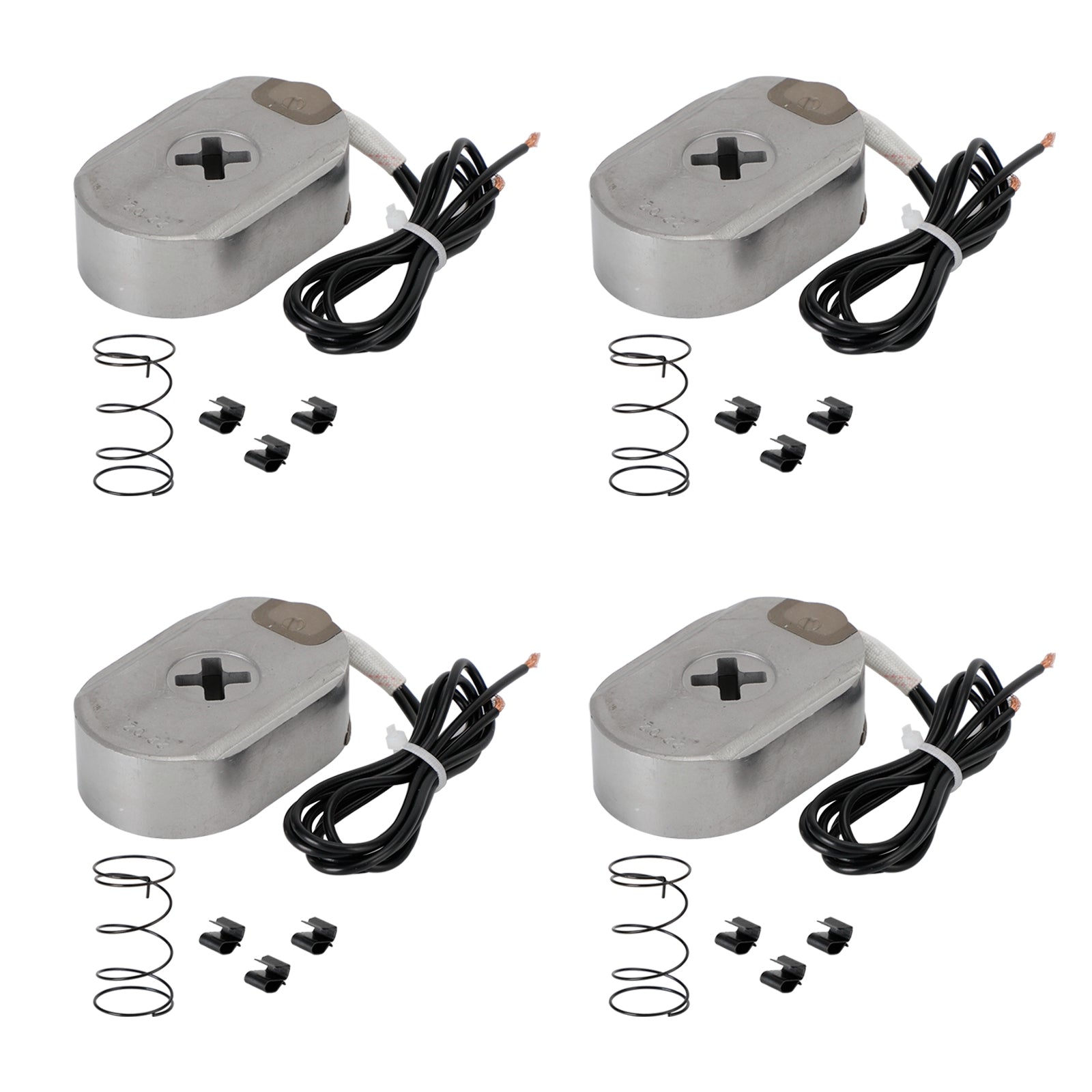 2Pcs/4Pcs 12" Electric Trailer Axle Brake Magnet Replacement Kit Fit 5200~7000lbs Axles - 0