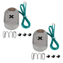 Kit de remplacement d'aimant de frein d'essieu de remorque électrique de 12 pouces, 2 pièces/4 pièces, adapté aux essieux de 3500lb-11