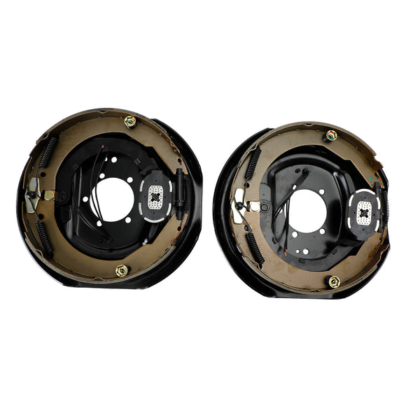 12" Electric Trailer Brake Kit-Left and Right Hand Assemblies-5200 to 7000 lbs