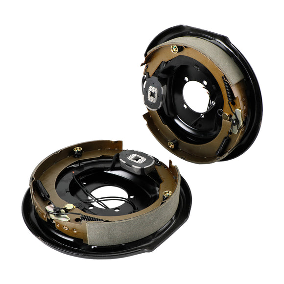 12" Electric Trailer Brake Kit-Left and Right Hand Assemblies-5200 to 7000 lbs