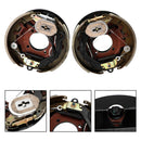 Electric Trailer Brake Kit 12-1/4"-Left/Right Hand-8K W/Shields-Self-Adjusting-2