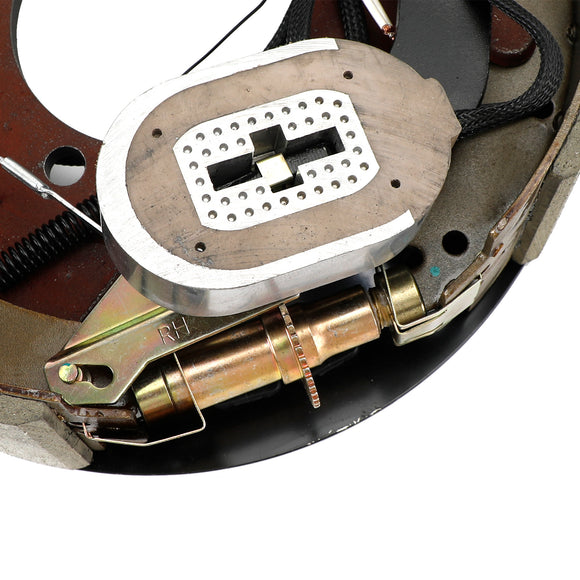 Electric Trailer Brake Kit 12-1/4"-Left/Right Hand-8K W/Shields-Self-Adjusting