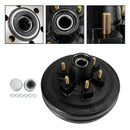 5.2&6K Axles-12"-6 on 5-1/2-Pre-Greased Grease Trailer Hub and Drum Assembly-2