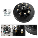 Grease Trailer Hub and Drum Assembly for 7K Axles - 12"-8 on 6-1/2-Pre-Greased-2