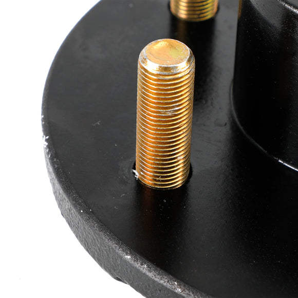 Grease Trailer Idler Hub Assembly for 3.5K Axles - 5 on 4-1/2 - Pre-Greased,Fits 3.5K E-Z Lube and etrailer Easy Grease axles