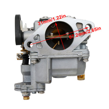 Yamaha 4 stroke F15 electric start boat engine Carburetor Carb 66M-14301-12-00 Generic - 0