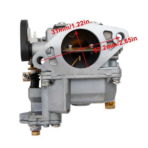 Yamaha 4 stroke F15 electric start boat engine Carburetor Carb 66M-14301-12-00 Generic
