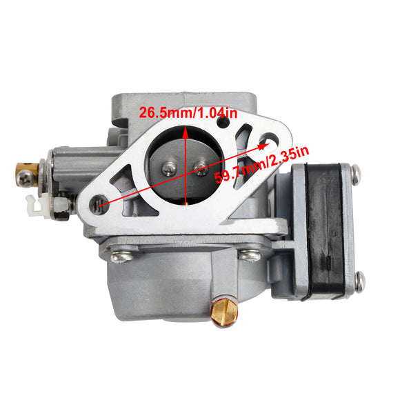 Mercury Marine 2 stroke 4HP 5HP Carburetor Carb 3303-812647T1 3303-812648T Generic