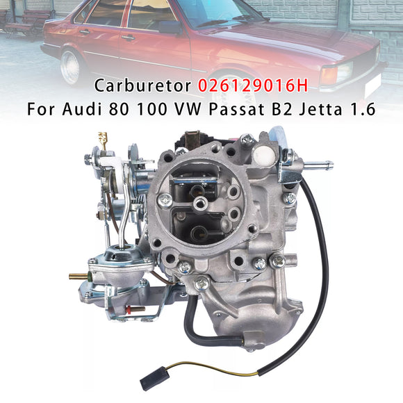 Carburetor 026129016H For Audi 80 100 VW Passat B2 Jetta 1.6