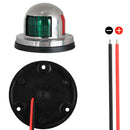 2 in1 LED Stainless Steel Bi Color Bow Navigation Light Marine Boat Yacht Light-5