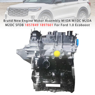 Ford 1.0 Ecoboost Engine Motor Assem M1DA M1DC M2DA M2DC SFDB 1857849 Generic - 0