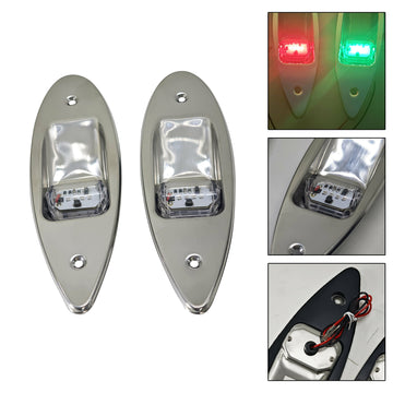 12-24V IP67 Navigation Signal Light Boat Yacht Sailing Signal Warning Light