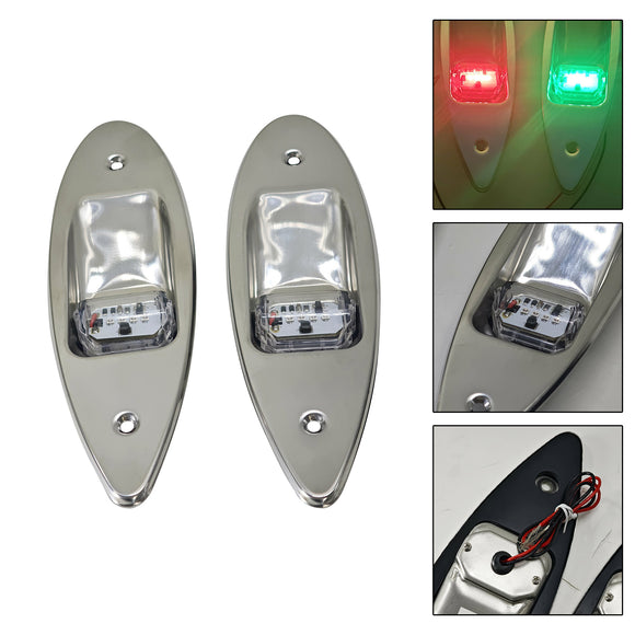 12-24V IP67 Navigationssignalleuchte Boot Yacht Segelsignal Warnlicht