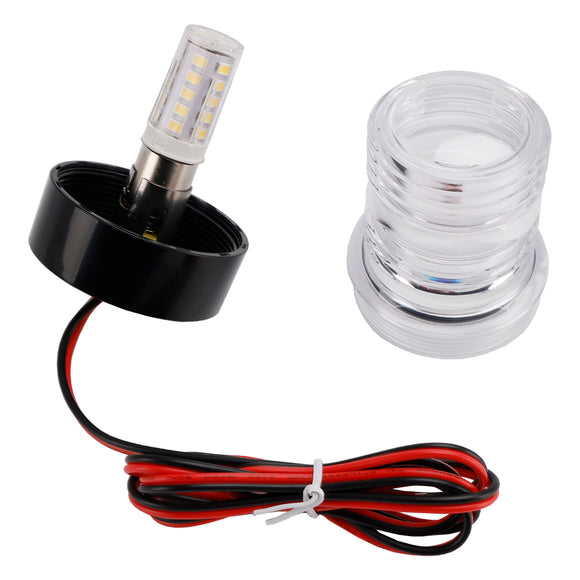10-24V DC 2,7W IP66 Navigationssignalleuchte Anker Schiff Rundlampe Boot Yacht
