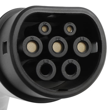 Chargeur EV portable de type 2, câble de 8 mètres, prise britannique à 3 broches, 10 A, soldes du Nouvel An - 0