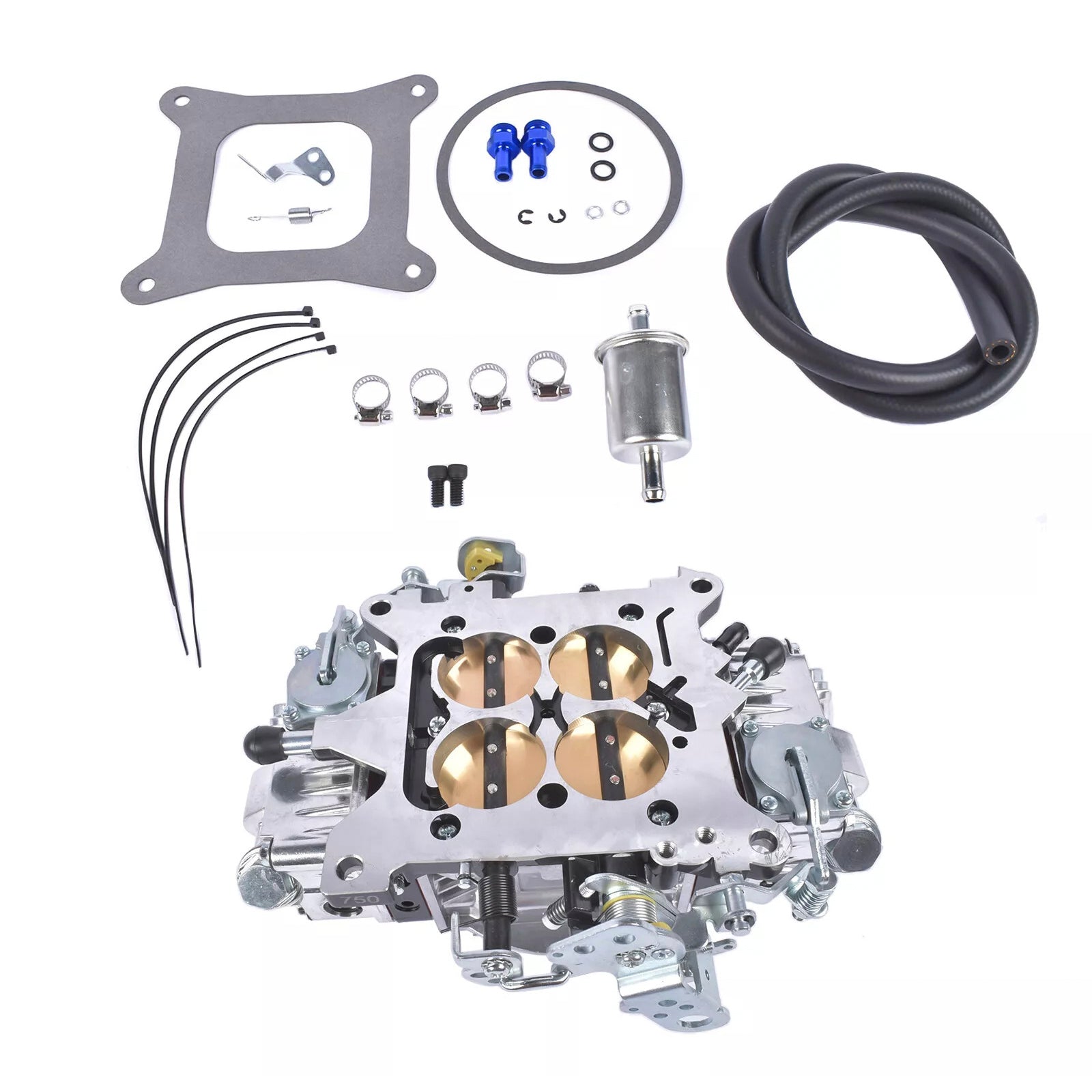 4 Barrel Square Bore Dual 750 CFM Mechanical Secondary BR-67200 Carburetor