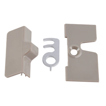 Fridge door catch/lock + backing plate caravan/motorhome RV For dometic - 0