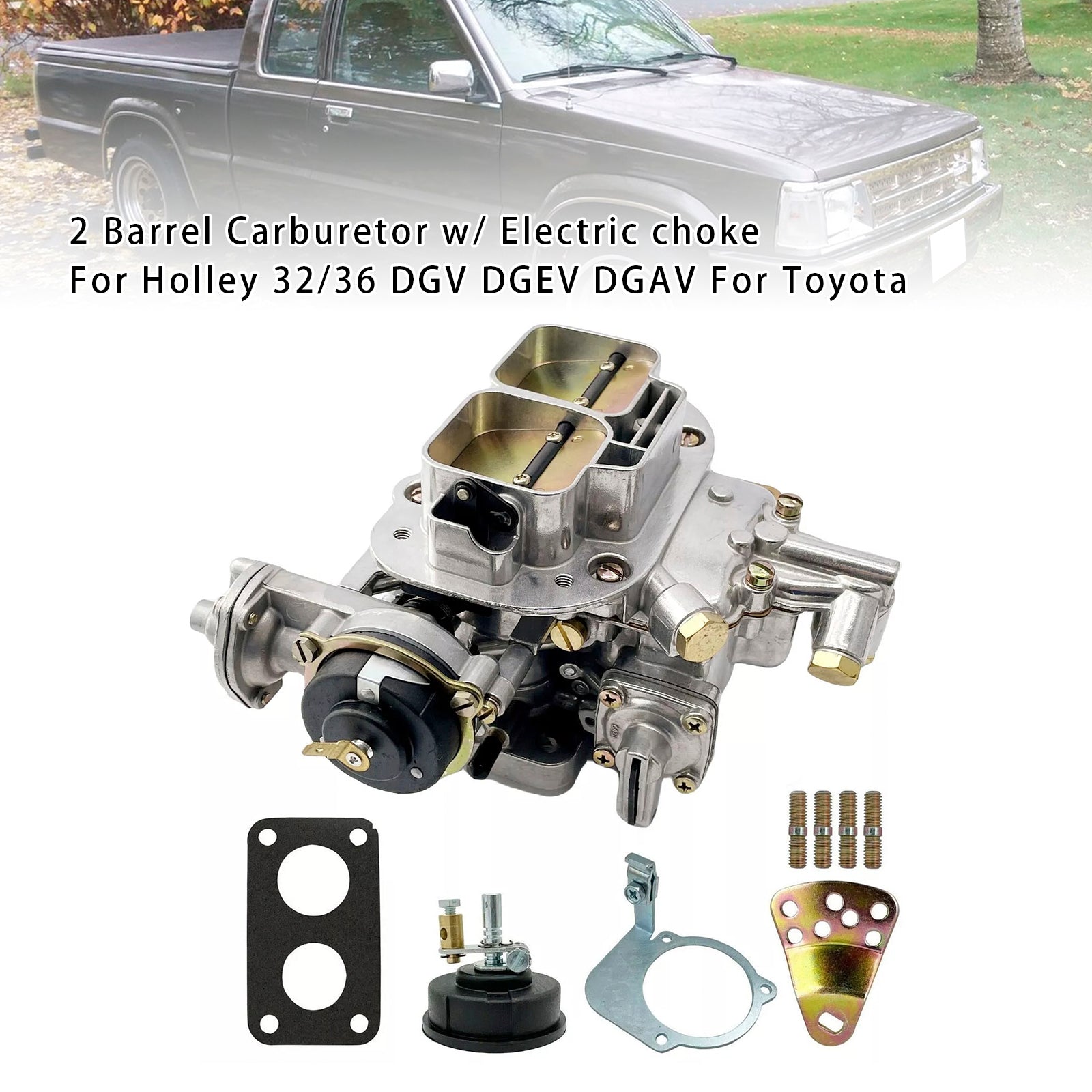 1972-1990 CJ5, CJ7, CJ8, Wrangler Cherokee With A 258Ci W/ 2BBL Carter BBD Carb 2 Barrel Carburetor W/ Electric Choke 22680.033B 99004.300 Generic