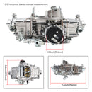 4 Barrel 750 CFM Double Pumper Carb E-Choke  BR-67213 Carburetor-2