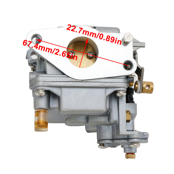 Yamaha 4 stroke F15 electric start boat engine Carburetor Carb 66M-14301-12-00 Generic