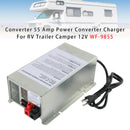 Converter 55 Amp Power Converter Charger For RV Trailer Camper 12V WF-9855-1