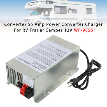 Converter 55 Amp Power Converter Charger For RV Trailer Camper 12V WF-9855