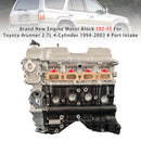 Toyota  1994-2003 4runner 2.7L 4-Cylinder4 Port Intake Engine Block 3RZ-FE-2