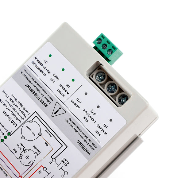 08-16A Soft Start Module For 1.75-3.5 Ton AC Units  Reverse Motor Protection